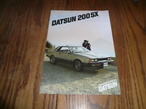 Folleto de ventas Datsun 200 SX 1981 - vintage - Imagen 1 de 5