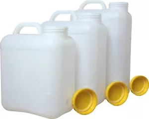 Weithalskanister WHK Serie 10 13 16 19 20 25 30 Liter Trink Wasser Camping - Bild 1 von 20