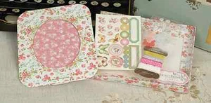 18 x 14cm DIY Make Your Own Pink Floral Photo Frame with Ribbon Embellishments - Picture 1 of 10