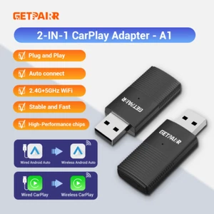 2025 PAIRR 2in1 Mini Wireless Carplay/Android Auto Adapter Dongle USB Plug&Play - Bild 1 von 8