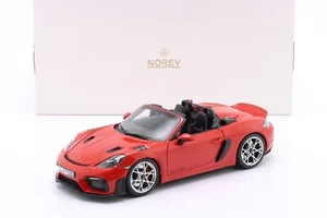 PORSCHE 718 Spyder RS 2023 Guards Red - 1/18 - NOREV - Picture 1 of 9