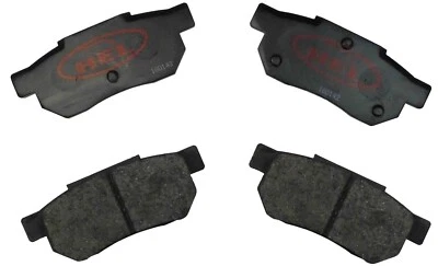 HEL Schnell Road Track Day Hintere Bremsbeläge Civic EG5 EG6 EG9 EH9 EK1 EK3 EK4 - Bild 1 von 4