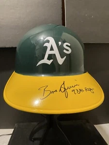 Ben Grieve Signed Oakland A's Replica Baseball Batting Helmet (Schwartz) - Picture 1 of 9
