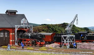 KIBRI 39434 Scala HO Impianto di carbone e levigatura per locomotive a vapore - Foto 1 di 2