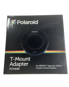 Polaroid T-Mount Adapter PLTMNIK for NIKON F-bayonet Nikkor Mount Camera Bodies - Picture 1 of 3