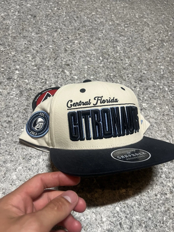 Y2K Style Embroidered Central Florida Citronauts Snap Back Hat - Image 1 of 4