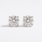 1/4 - 2 Ct T.W. Natural Diamond Studs in 14k White or Yellow Gold