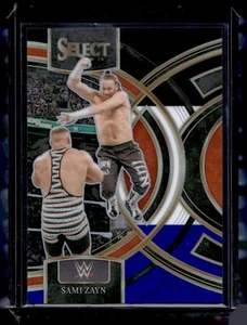 2024 Panini Select WWE #164 Sami Zayn Black and Blue Prizms #/399 - Foto 1 di 2