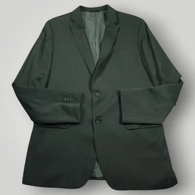 Blazer Abrigo Deportivo Banana Republic Para Hombre 44L Moderno Calce Ajustado Lana Lanificio Gris Foto 1 de 4