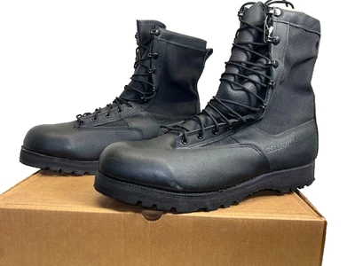 Belleville 军队战斗 Gore-Tex 9 英寸高男鞋/靴子黑色 15 码全新 — 第 1/4 张图片