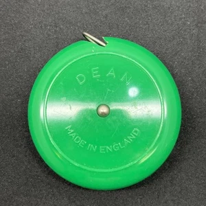 Vtg DEAN /Dritz Retractable Light Green Measuring Tape Sewing 60” ENGLAND - Picture 1 of 6