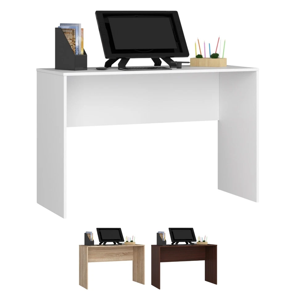 PC-Schreibtisch AKORD B17 in der Farbe Weiß B120xH79xT50 cm - Bild 1 von 1