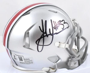 Jack Sawyer Autographed Ohio State Buckeyes Speed Mini Helmet - Beckett W Holo - Picture 1 of 3