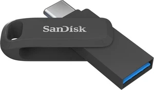 Sandisk Ultra - Dual Drive Go Reversible USB SSD 256GB 400MBs Read Speed - New - Afbeelding 1 van 5