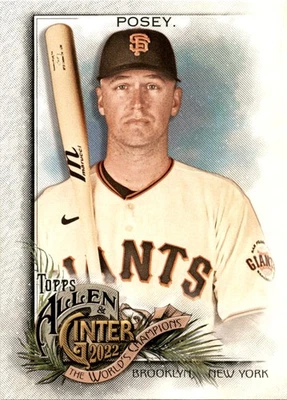 2022 Topps Allen & Ginter #77 Buster Posey - Image 1 of 2