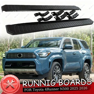 2PCS Side Steps Running Boards Nerf Bars Fits For Toyota 4Runner N500 2025 2026 - Picture 1 of 9