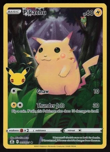 Pikachu Holo Rare Celebrations 005/025 NM - Picture 1 of 2