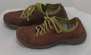 Zapatillas deportivas Dansko Elise marrón gamuza cómodas para mujer EU 38 US 7,5/8 Preppy - Imagen 1 de 11