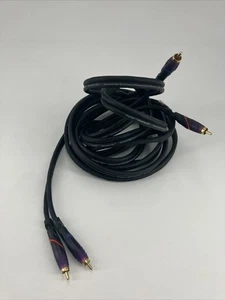 Monster Link Pro DJ Interconnect Dual Male To Male Unbalanced 8-9 FT - Picture 1 of 6