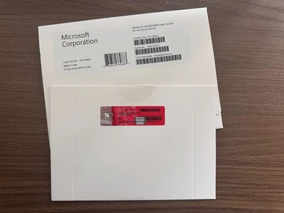 Microsoft Windows Server 2022 estándar 64 bits licencia y DVD 16 núcleos stock en EE. UU. Foto 1 de 2