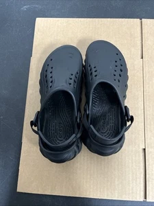 Zueco CROCS Eco Negro Unisex NIÑOS Talla J5 Nuevo Sin Etiquetas - Imagen 1 de 6