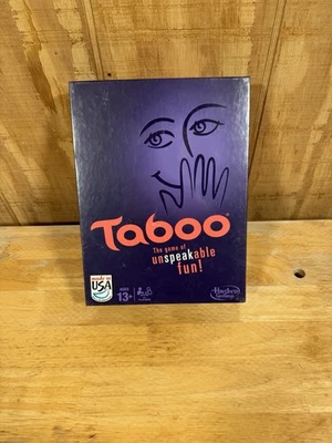 Taboo The Game of Unspeakable Fun Hasbro Gaming 2013 Edition, NEW, SEALED, NIB - Image 1 of 2
