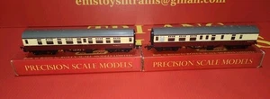 Tri-ang Mainline Maroon & Cream Coach Set , Excellent Condition, Boxed. L#1 - Picture 1 of 7