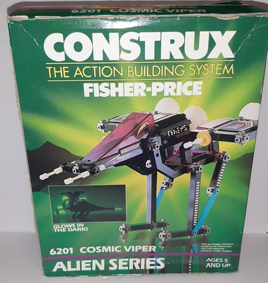 Construx Alien Serie 6201 Fisher Price Cómic Viper con Caja e Instrucciones Foto 1 de 4