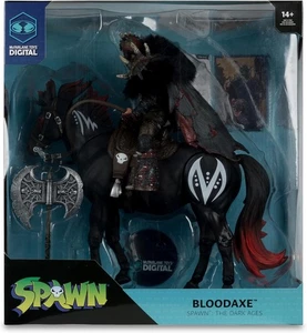 Mcfarlane Spawn: The Dark Ages Hacha de sangre con caballo escala de 7 pulgadas EN STOCK - Imagen 1 de 9