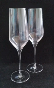 Pair of Villeroy & Boch Group Vivo Champagne Flutes 9-1/2"H - Picture 1 of 8