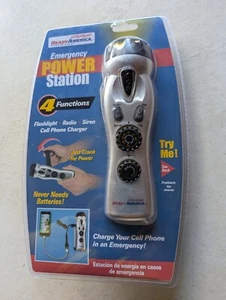 Ready America Emergency Power Station- Crank Power-No Batteries- 4 Functions NEW - Picture 1 of 2