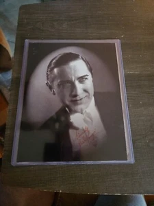 Bela Lugosi ~ signed handsigniert Graf Dracula rote Tinte Unterschrift - Bild 1 von 2
