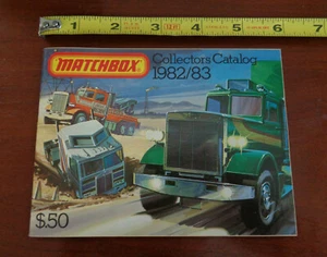 1982 1983 MATCHBOX COLLECTOR CATALOG BOOK Car Truck SuperKings Yesteryear Convoy - Picture 1 of 12