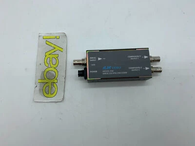 AJA Video Model D4E Serial Digital Encoder No Power Supply FREE SHIPPING - Image 1 of 4