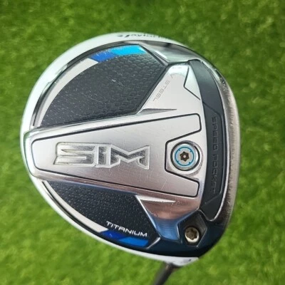 Taylormade Sim Titanium 3 Wood 15 Degree Hzrdus 6.5 Extra Stiff Shaft - Image 1 of 4