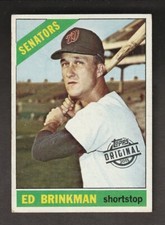 2015 Topps 1966 Original Buybacks #251 Ed Brinkman Washington Senators