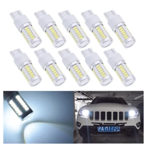 T20 LED White 7443 7440 5630 33-SMD Dome Map Car Backup Reverse Light Bulb - Picture 1 of 8