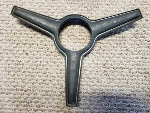 1970-74 Plymouth Barracuda/Dodge Challenger Black Steering Wheel Horn Pad  - Picture 1 of 8