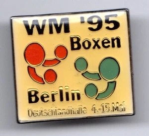 THE MEN'S 1995 WORLD AMATEUR BOXING CHAMPIONSHIPS PIN. BERLIN, GERMANY 4-15 MAY - Picture 1 of 1