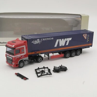 AWW 1:87 53777 DAF XF 106 Space Cab Containerauflieger IWT in OVP QR6351 - Bild 1 von 2