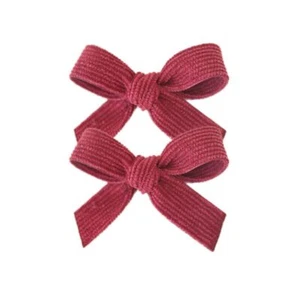 Children Hair Clips - Baby Vintage Hairpins Toddler Hairgrips Hair Bows 2PC Set - Picture 1 of 24