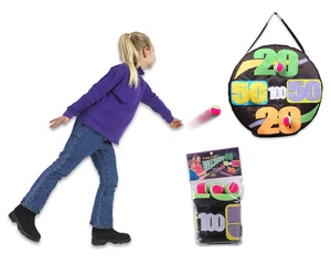 Fun Gripper 24" Inflatable Valcro Dart Ball Toss & Target Game  w/3-2" Balls - Picture 1 of 4