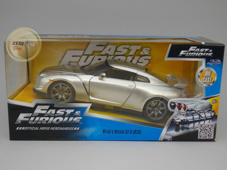 Nissan GT-R - Jada Toys Fast & Furious 1:24 - JA97212SI - Immagine 1 di 1