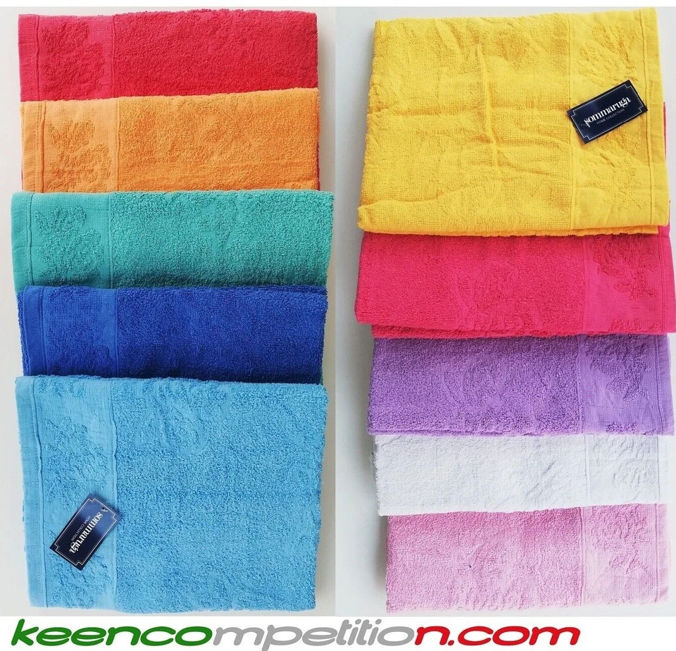 SOMMARUGA Set Asciugamani 1+1 Viso e Ospite in morbida spugna di Cotone - Immagine 1 di 1