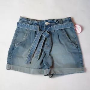 Pantaloncini Justice nuovi con etichette cintura orlo con polsini zip tasche a mosca midi morbidi elasticizzati taglia 10 - Foto 1 di 2