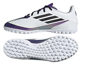 Adidas Hombres F50 Messi Club TF Botines Fútbol Sala Blanco Bota de Fútbol Zapatos con Picos IE9074 - Imagen 1 de 7