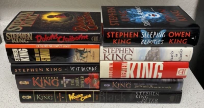 Lot of 10 Vintage Stephen King Fiction Books Hardcover Thriller Horror Scary Foto 1 de 4