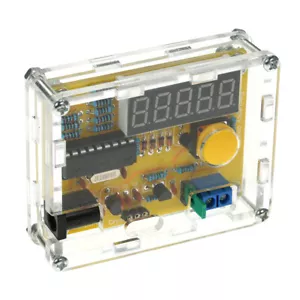 Digital Crysta Oscillator Frequency Counter Test 1Hz~50MHz DIY +Transparent Case - Picture 1 of 10