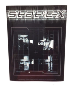 STATIC-X Sticker Faces Square NEW OFFICIAL MERCHANDISE Heavy Metal - Picture 1 of 1