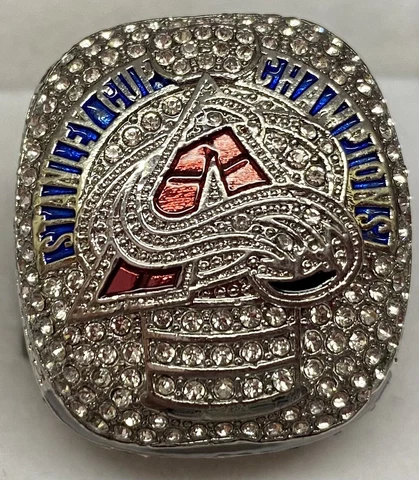 2022 *BRAND NEW* Colorado Avalanche Championship “LANDESKOG” Custom Fans Ring! Cover